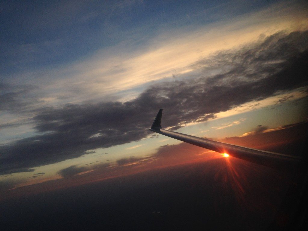 Wings Sunset