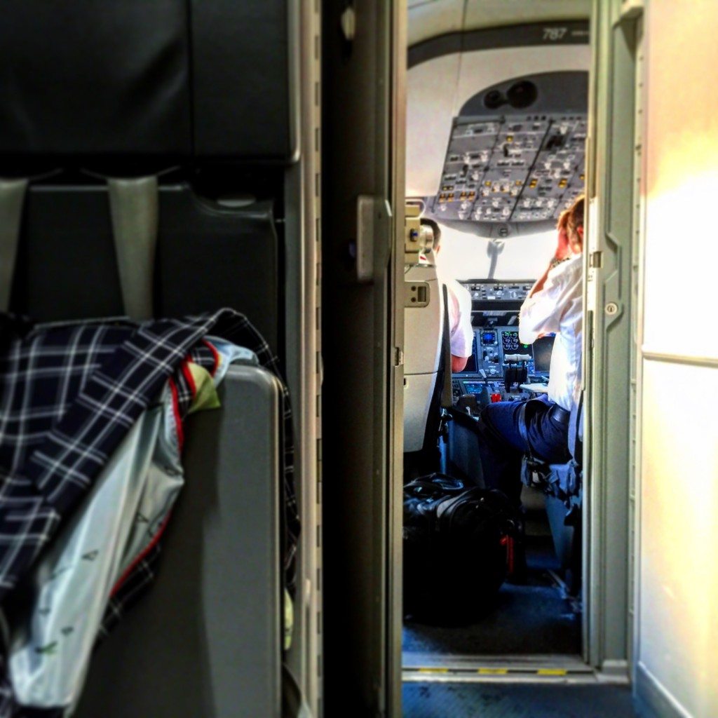 Cockpit 787 Dreamliner